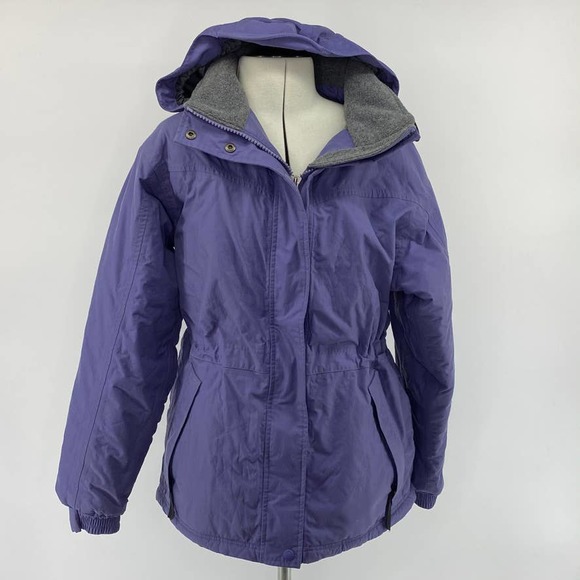 L.L. Bean Insulated Hooded Jacket XS P - Picture 1 of 12